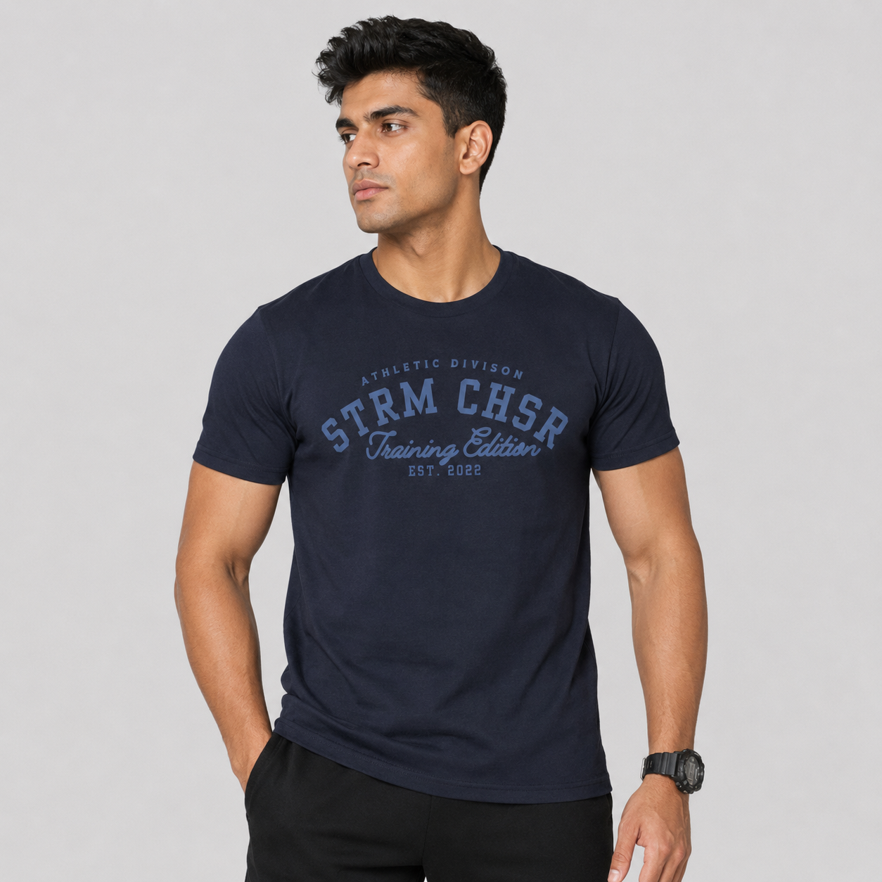 Storm Chaser Dark Navy Training T-shirt