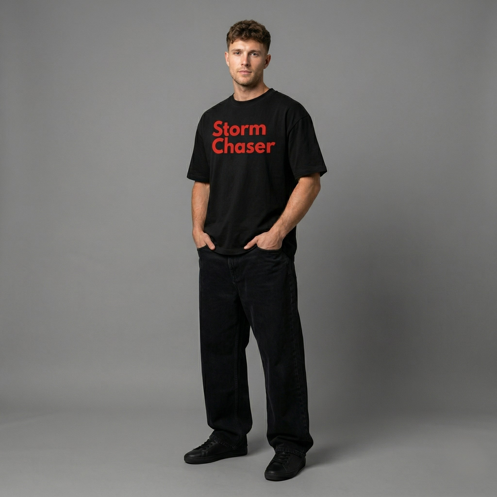 Storm Chaser lifestyle oversized t-shirt