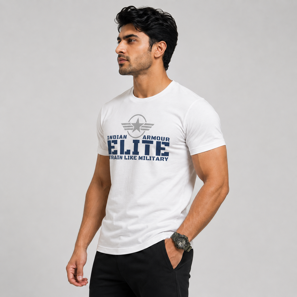 Indian Armour Elite club regular fit t-shirt