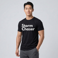 Storm Chaser black chaser T-shirt
