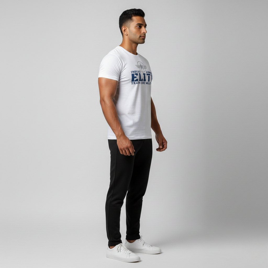 Indian Armour Elite club regular fit t-shirt