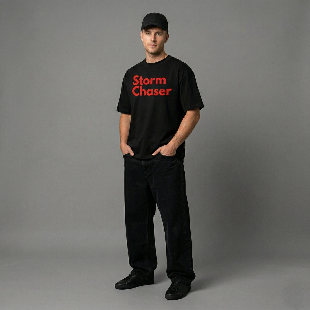 Storm Chaser lifestyle oversized t-shirt