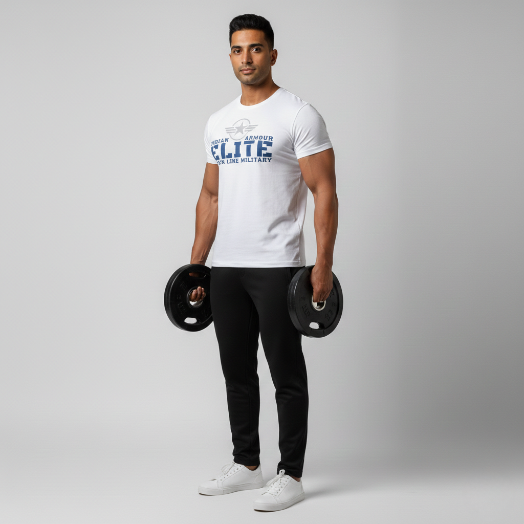 Indian Armour Elite club regular fit t-shirt