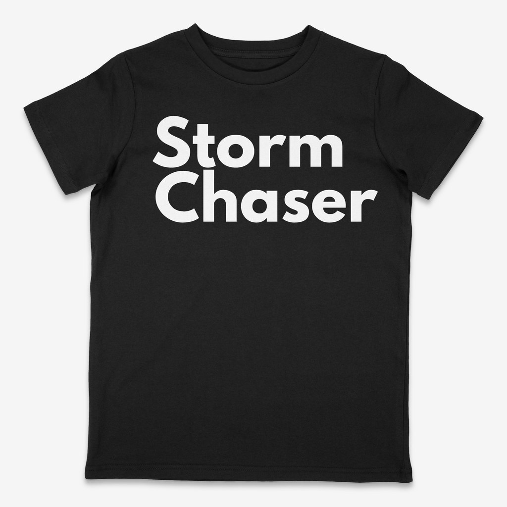 Storm Chaser black chaser T-shirt