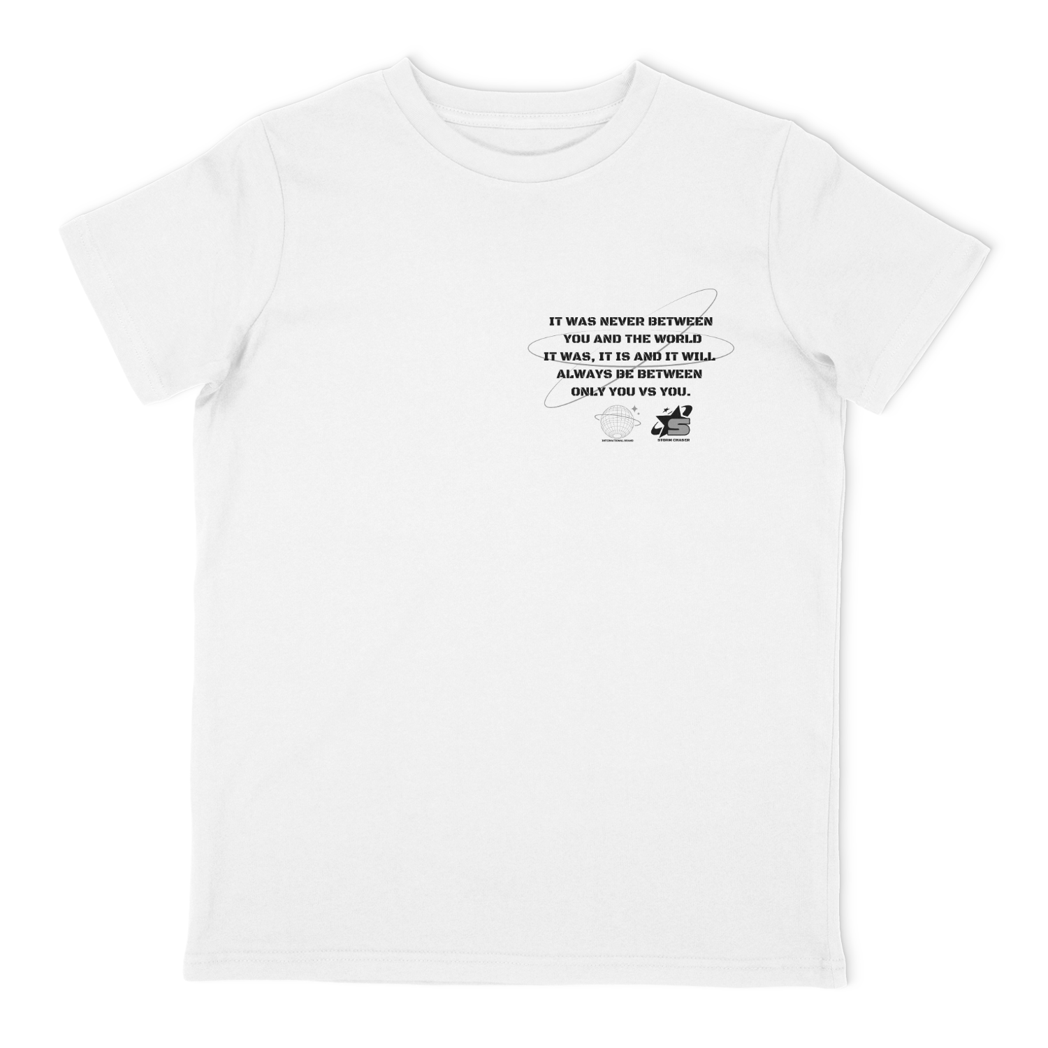Storm Chaser you vs you training t-shirt